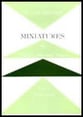 Miniatures for Piano Trio: Set #2 (Nos. 4-6) Violin, Cello and Piano cover